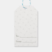 Étiquettes-cadeau Personalized Rustic Wildflower Meadow "Handpicked" (Dos)