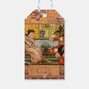 Étiquettes-cadeau Personnages de Contes de Fées Classiques Beauty Be