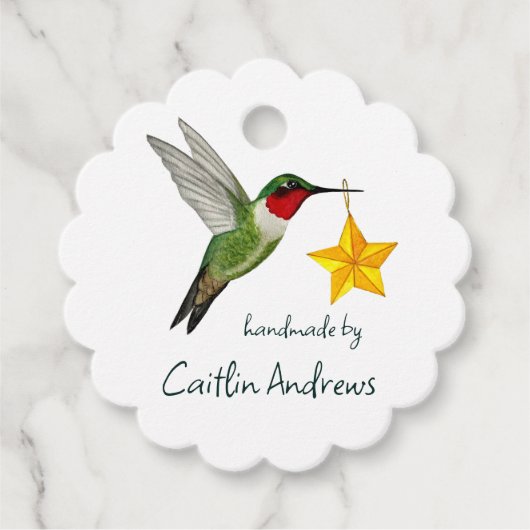 Étiquettes Cadeau Personnalisé (Devant)