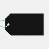 Étiquettes-cadeau Personnalisé, élégant, moderne et minimal (Dos Horizontal)
