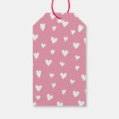 Étiquettes-cadeau Personnalisé Love lettres colorées VALENTINE'S day (Dos)