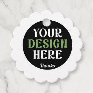 Étiquettes Cadeau personnalisé, unique, élégant et minimaliste hersh