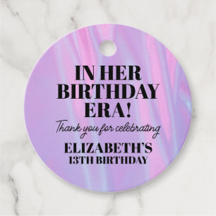 Étiquettes Cadeau Personnalisée Dans Son Anniversaire
