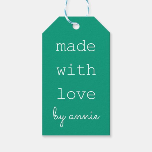 Étiquettes-cadeau personnalisées (Devant)