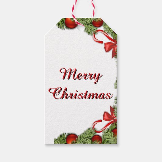 Étiquettes-cadeau personnalisées (Devant)