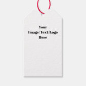 Étiquettes-cadeau Personnalisez ou Customisez les Modèles vierges (Devant)