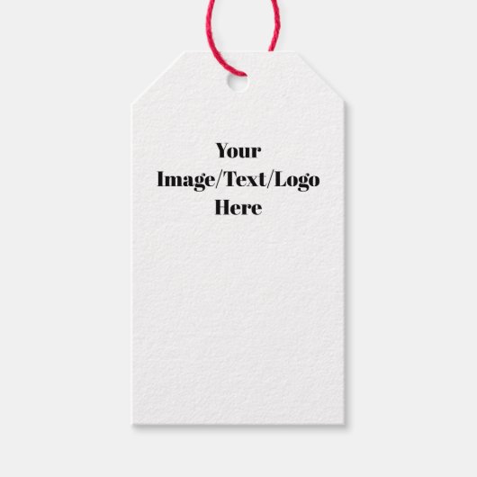 Étiquettes-cadeau Personnalisez ou Customisez les Modèles vierges (Devant)