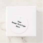 Étiquettes Cadeau Personnalisez ou Customisez les Modèles vierges (En situation)