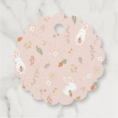 Étiquettes Cadeau Pétales de Pâques (Dos)