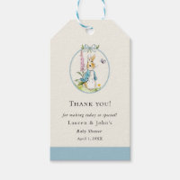 Peter Rabbit Boy Baby shower merci