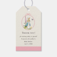 Peter Rabbit Girl Baby shower merci