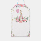 Étiquettes-cadeau Peter Rabbit Merci Balise Anniversaire (Dos)