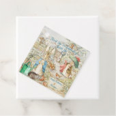 Étiquettes Cadeau Peter the Rabbit Garden Histoire Anniversaire (En situation)