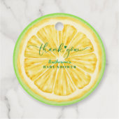 Étiquettes Cadeau Petit amour en route Fête prénatale bébé thème cit (Dos)