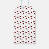 Étiquettes-cadeau Petit Baby shower Ladybug douche (Dos)