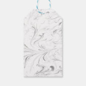 Étiquettes-cadeau Petit chaton mignon assis avec un arrière - plan b (Dos)