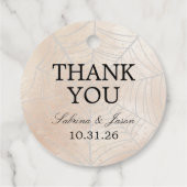 Étiquettes Cadeau Petit couple éffrayant (Dos)