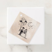 Étiquettes Cadeau Petit couple éffrayant (En situation)