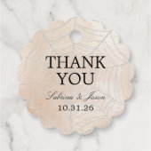 Étiquettes Cadeau Petit couple éffrayant (Dos)