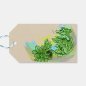 Étiquettes-cadeau Petit dragon de Basil Herb (Dos Horizontal)