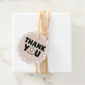 Étiquettes Cadeau Petit Dumpling Bao Dim Sum Merci Favorisé (En situation)