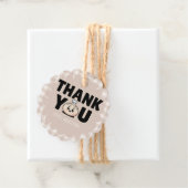 Étiquettes Cadeau Petit Dumpling Bao Dim Sum Merci Favorisé (En situation)