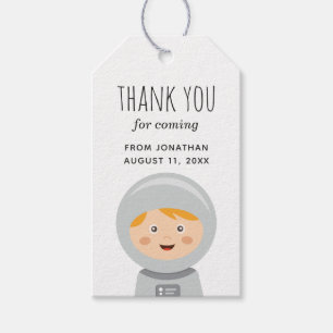 Étiquettes-cadeau Petit garçon astronaute. Anniversaire de enfant p