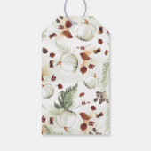 Étiquettes-cadeau Petit Merci de Baby shower Citrouille (Dos)