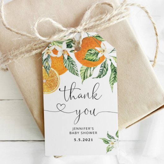 Étiquettes-cadeau Petit mignon merci tag