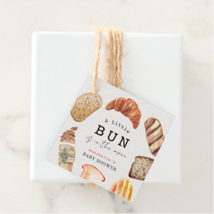 Étiquettes Cadeau Petit pain dans le Baby shower de pâtisseries de b