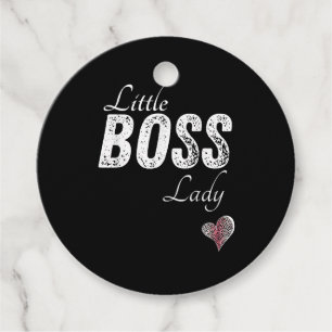 Étiquettes Cadeau Petit Patron Lady Bébé Enfants Enfant Enfant Enfan