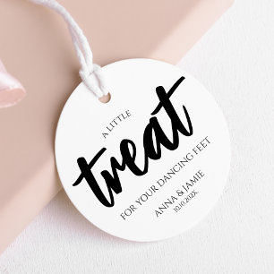 Étiquettes Cadeau Petit soin pour vos pieds dansants Mariage
