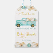 Étiquettes-cadeau Petite citrouille automne bébé shower  (Devant)