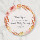 Étiquettes Cadeau Petite citrouille la pop quand elle popote des éti (Dos)