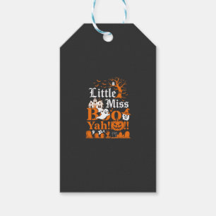 Étiquettes-cadeau Petite Demoiselle Boo Yah Fantôme de Halloween Cit