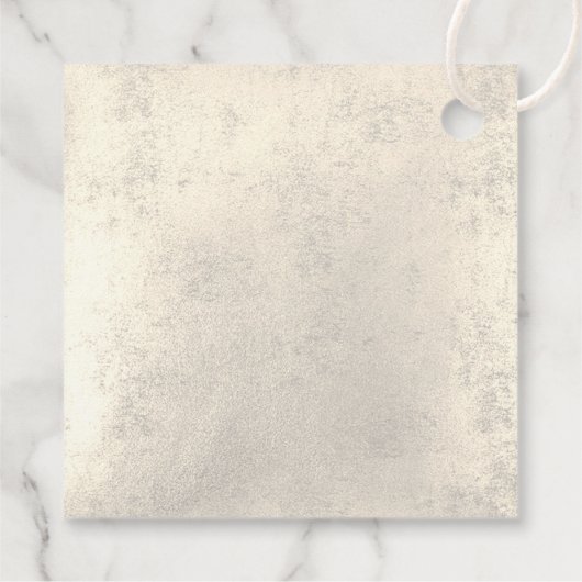 Étiquettes Cadeau petite fille Baptême croix sainte (Dos)