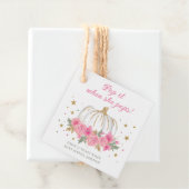 Étiquettes Cadeau Petite Fille Citrouille La Pop Quand Elle Pop (En situation)