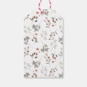 Étiquettes-cadeau Petite Fleur sauvage Spring Fille fête d'anniversa (Dos)