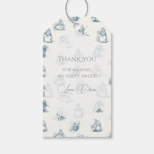 Étiquettes-cadeau Petite souris Storybook (Devant)