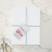 Étiquettes-cadeau Petite Sucrerie Rose Remerciements Baby Shower (Avec de laficelle)