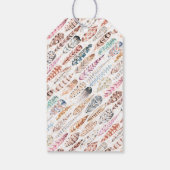 Étiquettes-cadeau Petite Turquie Thanksgiving N'importe quel âge fêt (Dos)