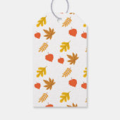 Étiquettes-cadeau Petites balises de faveur citrouille (Dos)