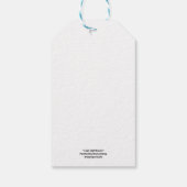 Étiquettes-cadeau Phare du Cap (Dos)