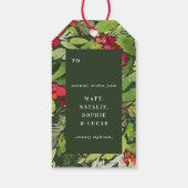 Étiquettes-cadeau Photo des Bénédictions de Noël (Dos)