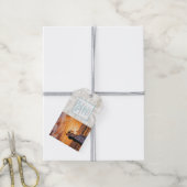 Étiquettes-cadeau Photo du Mariage turquoise Florida (Avec de la ficelle)