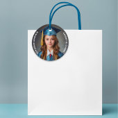 Étiquettes Cadeau Photo minimaliste 8e année