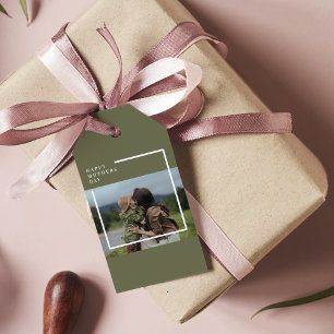 Étiquettes-cadeau Photo personnalisée Fête des mères Cadeau