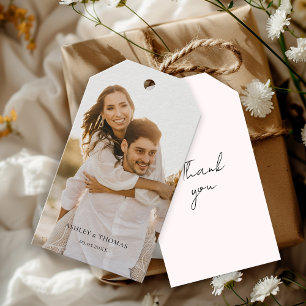 Étiquettes-cadeau Photo personnalisée Mariage Cadeaux