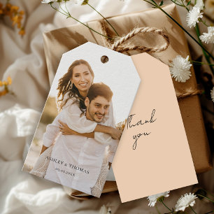 Étiquettes-cadeau Photo personnalisée Mariage Cadeaux