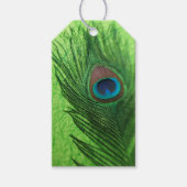 Étiquettes-cadeau Pic vert citron (Devant)